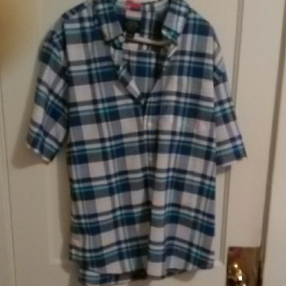 Plaid button up